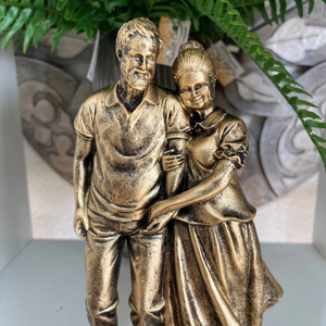 Escultura Avós Eternos | Harmonia do Lar