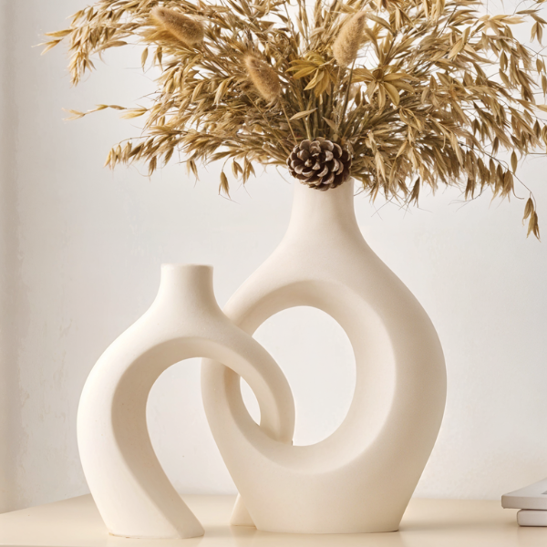 Vaso de flor decorativo