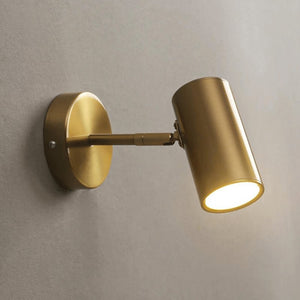 Arandela de Parede LED Minimalista-Harmonia do lar-Dourado-