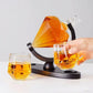 Decanter de Vinho e Whisky Vidro Diamante Home Bar-Harmonia do lar