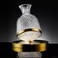 Decanter de Vinho Recipiente de Vidro Cristal Decantador-Harmonia do lar - Harmonia do lar