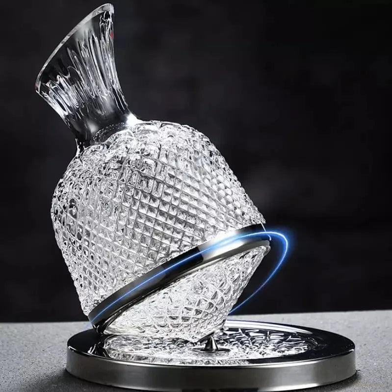 Decanter de Vinho Recipiente de Vidro Cristal Decantador-Harmonia do lar - Harmonia do lar