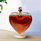 Decanter de Vinho Whisky Coração Vidro-Harmonia do lar - Harmonia do lar