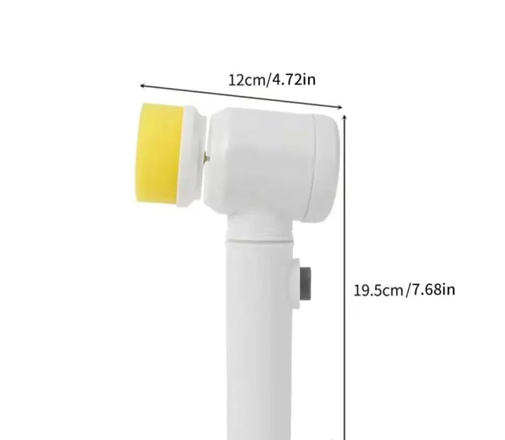 Escova de Limpeza Elétrica Multiuso Rotativa - Harmonia do lar