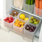 Kit 4 Organizador de Geladeira - Pote Organizador para Cozinha - Harmonia do lar