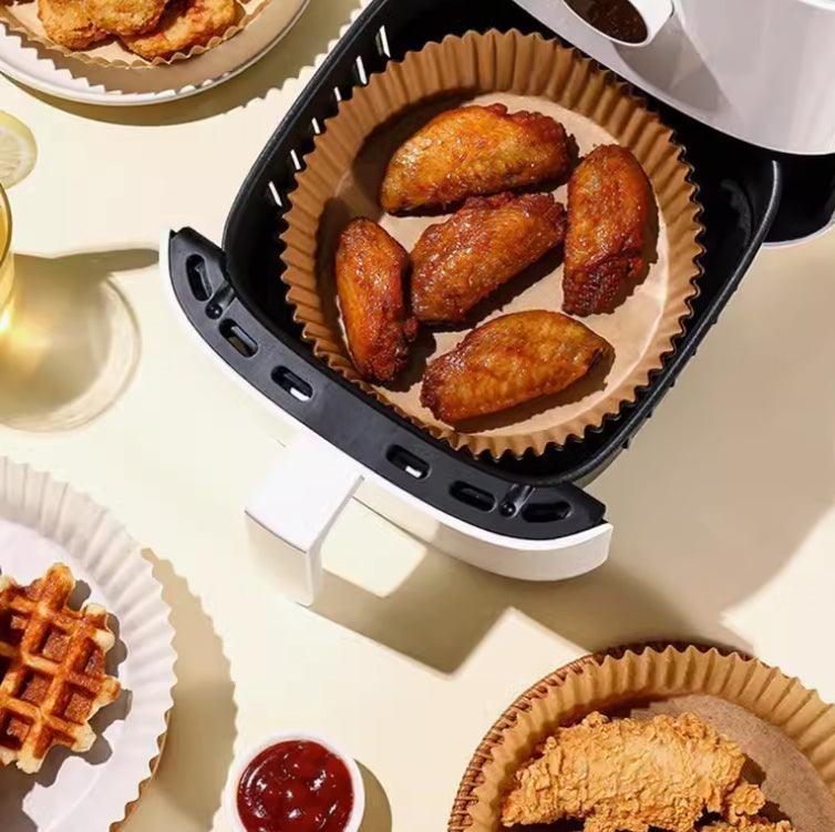 Kit de Formas descartáveis Antiaderente para Air Fryer - Harmonia do lar