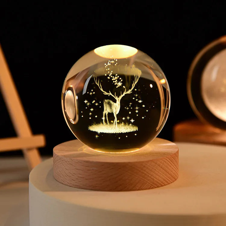 Luminária Cristal Led - Orbe de Luz-Alce-