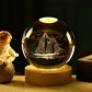 Luminária Cristal Led - Orbe de Luz-Barco-