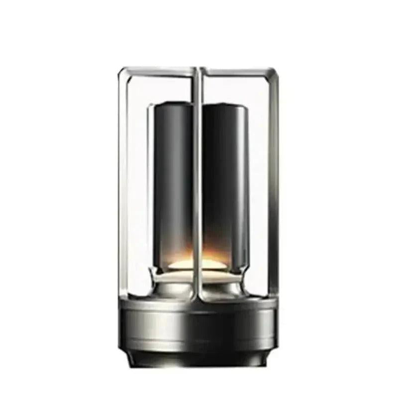 Luminária de Mesa Decorativa em Metal LED Dimerizável - Harmonia do lar