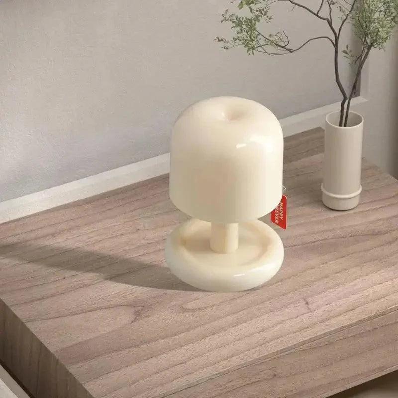 Luminária de Mesa Decorativa Mini Cogumelo USB - Harmonia do lar