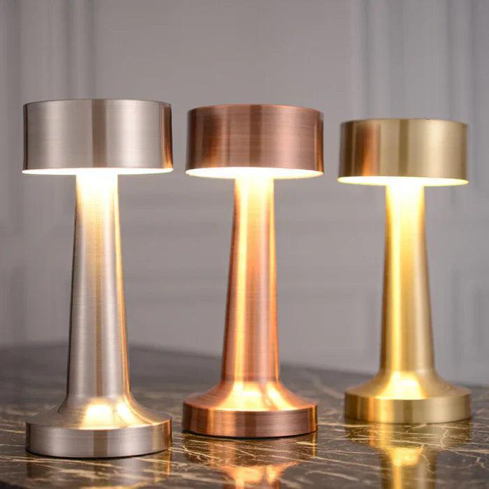 Luminária de Mesa em Led Retrô - Harmonia do lar