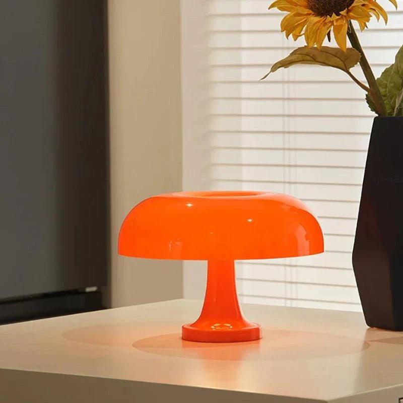 Luminária de Mesa Moderna Cogumelo Led - Harmonia do lar