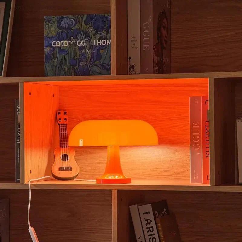 Luminária de Mesa Moderna Cogumelo Led - Harmonia do lar