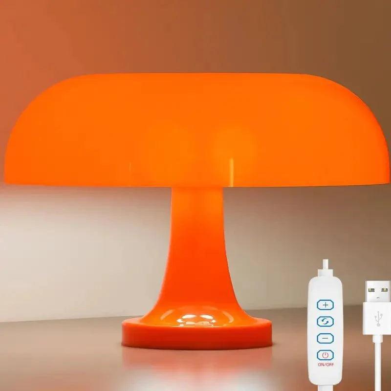 Luminária de Mesa Moderna Cogumelo Led - Harmonia do lar