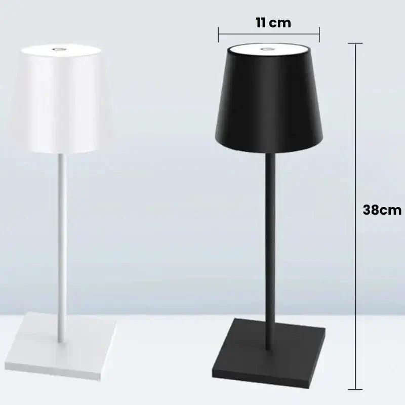 Luminária de Mesa Sem Fio Decorativa Dimerizável - Harmonia do lar
