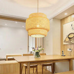 Luminária de Teto Para Sala Pendente Rattan - Harmonia do lar