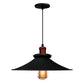Luminária de Teto Pendente Preta Estilo Industrial - Harmonia do lar