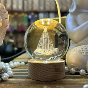 Luminária Fé & Luz – Decoração com Propósito | Harmonia do lar-M (6cm)-