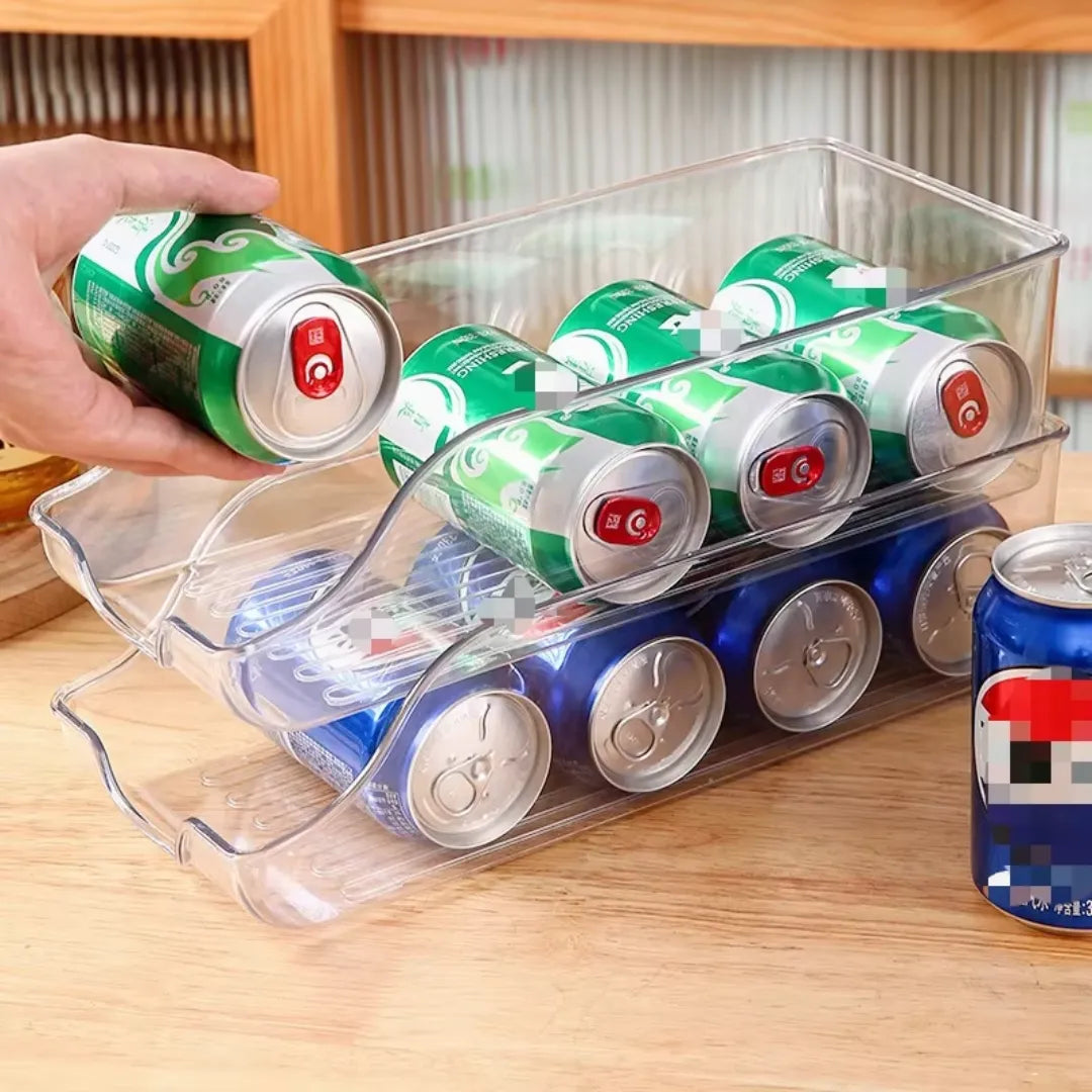 Organizador de Latas para Geladeira - Organizadores de Cozinha - Harmonia do lar