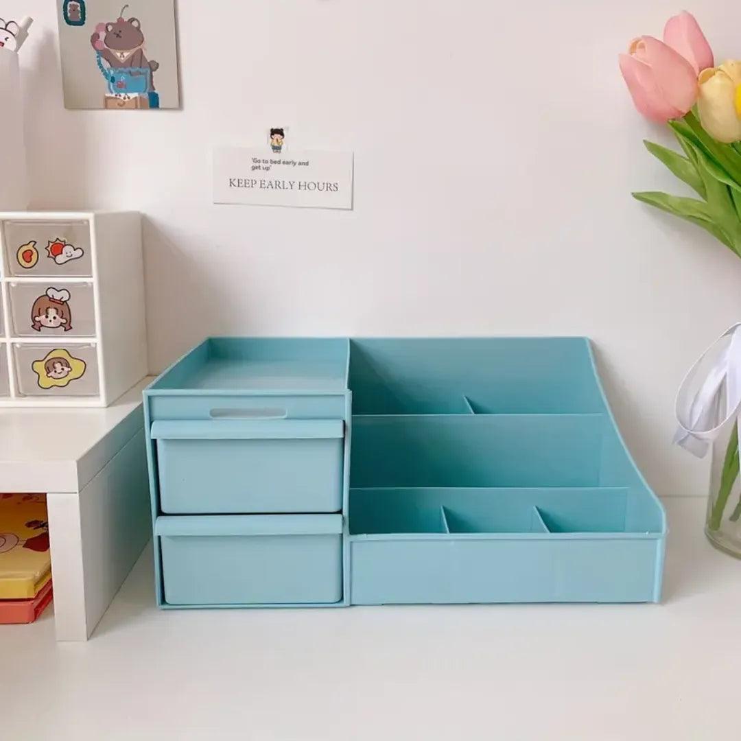 Organizador de Maquiagem e Cosméticos Grande com Gavetas - Harmonia do lar