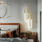 Luminária Pendente Minimalista Metal e Led - Harmonia do lar