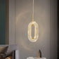 Pendente Vintage Oval Cristal - Harmonia do lar