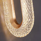 Pendente Vintage Oval Cristal - Harmonia do lar