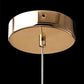 Pendente Vintage Oval Cristal - Harmonia do lar