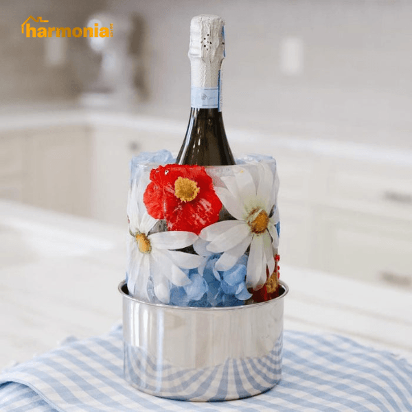 Porta Garrafa de Bebidas | Molde de Gelo Inovador – Resfrie com Estilo - Harmonia do lar