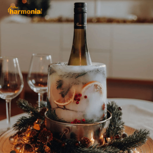 Porta Garrafa de Bebidas | Molde de Gelo Inovador – Resfrie com Estilo - Harmonia do lar