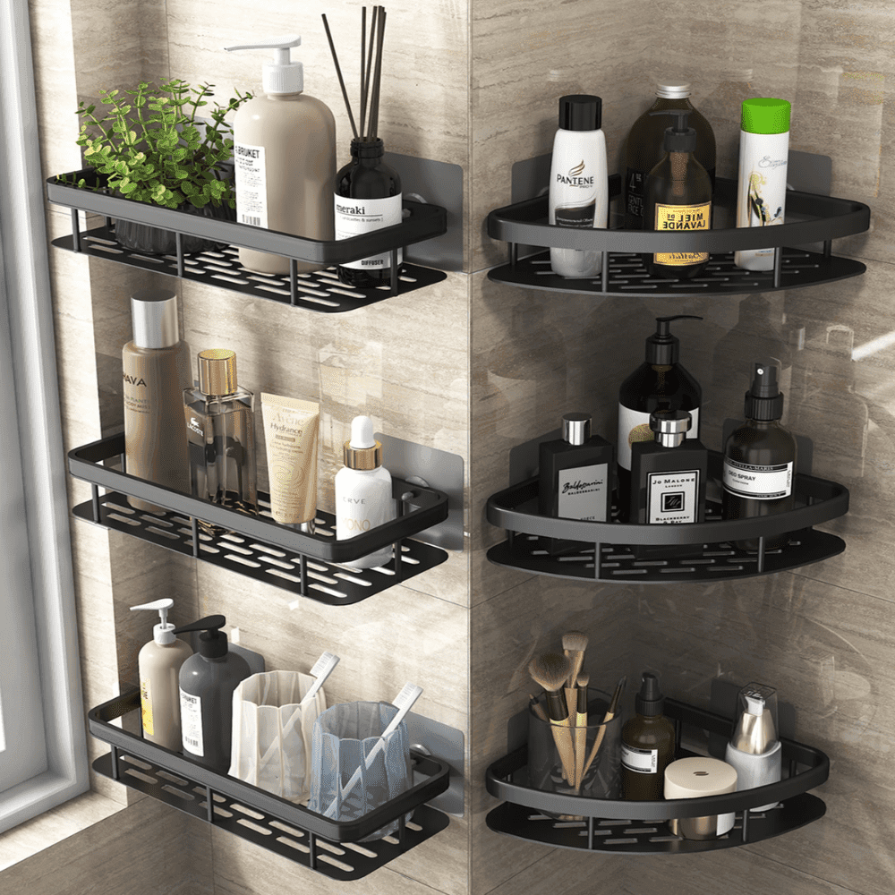 Porta Shampoo para Banheiro Box Suporte Moderno - Harmonia do lar