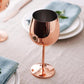 Taça de Vinho Colorida Inox Inquebrável -Harmonia do lar - Harmonia do lar