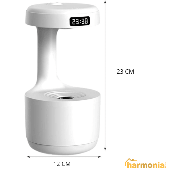 Umidificador e Difusor de Ar Ultrassônico Antigravidade - Harmonia do lar
