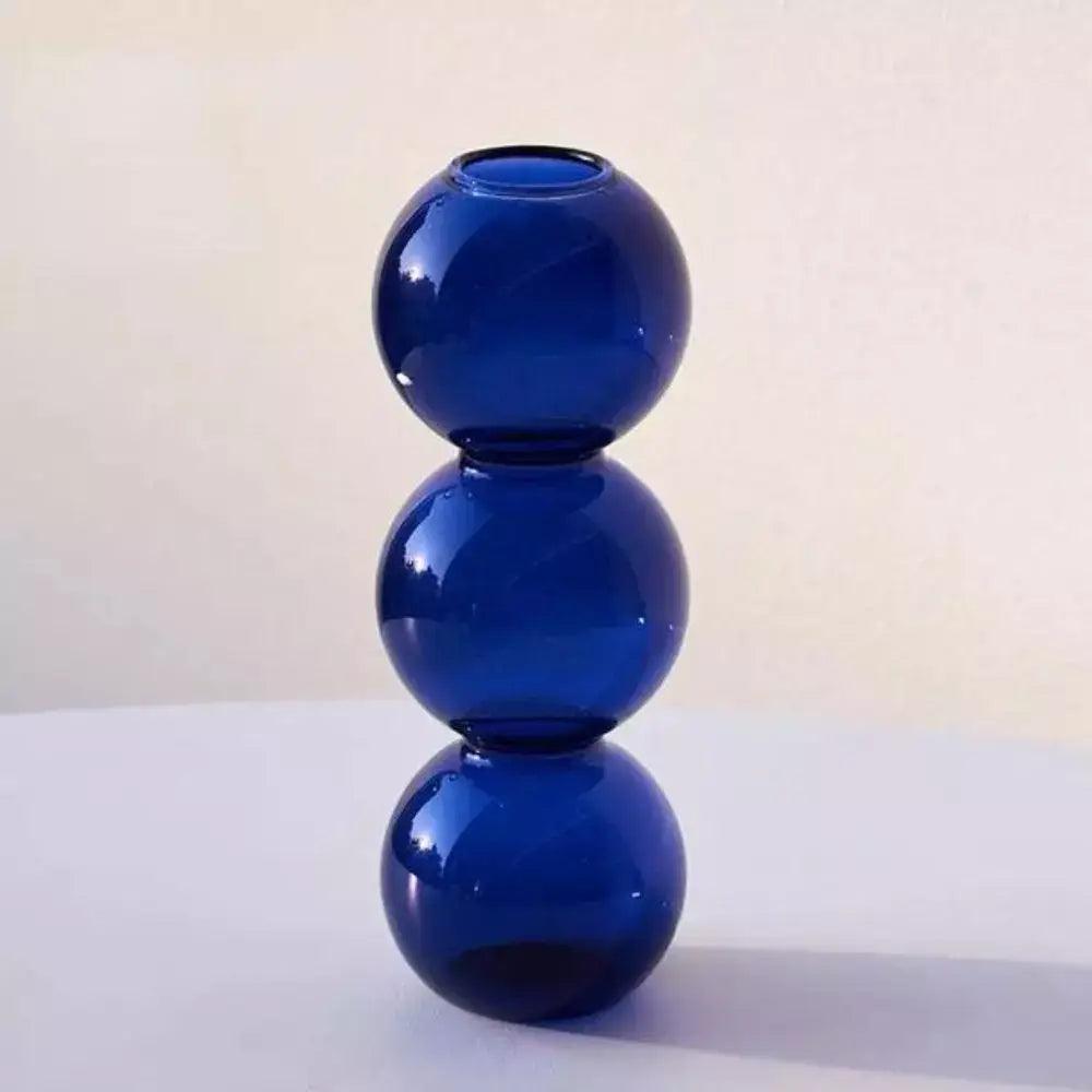 Vaso Decorativo de Vidro Nórdico para Decoração Sala/Quarto - Harmonia do lar