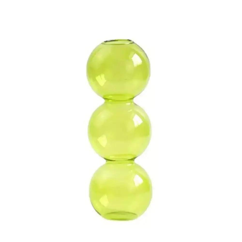 Vaso Decorativo de Vidro Nórdico para Decoração Sala/Quarto - Harmonia do lar
